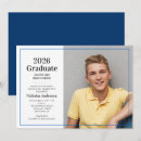 Search for blue graduation invitations College