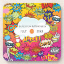 Search for retro graphics coasters For her
