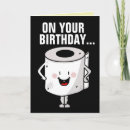 Search for funny poop birthday cards Toilet paper