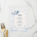 Search for boy baby shower menus Aeroplane
