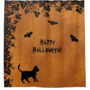 Search for black cat halloween shower curtains Animal