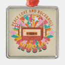 Search for rock and roll christmas decor Old school