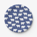 Search for polar bear plates Blue