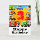 Search for kids construction birthday cards Trucks