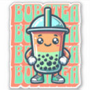 Search for tea cartoon stickers Boba
