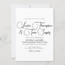Search for chic wedding invitations Trendy
