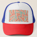 Search for abstract pattern hats Illustration
