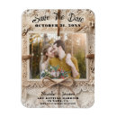 Search for burlap save the dates Country
