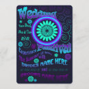 Search for flower power wedding invitations Hippie