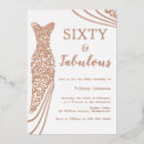 Search for female 60th birthday invitations Sixtieth