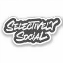 Search for antisocial stickers Social distancing