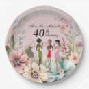 Search for adult paper plates Glitter