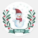 Search for cute winter snowman stickers Illustration