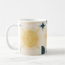 Search for celestial sun and moon mugs Modern
