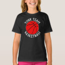Search for basketball girls tshirts Red