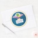 Search for aliens stickers Spaceship