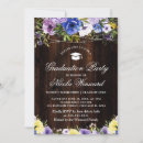 Search for flower graduation invitations Summer