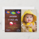 Search for fisherman birthday invitations Boy