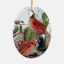 Search for quail christmas tree decorations Vintage