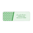 Search for art return address labels Geometric