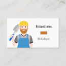 Search for bricklayer business cards Tradesman