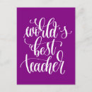 Search for profession postcards Teacher