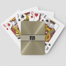 Search for steel playing cards Silver
