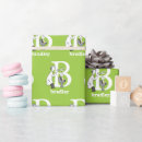 Search for letter b wrapping paper Kids