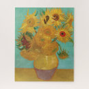 Search for van gogh sunflower puzzles Nature