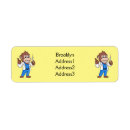 Search for orangutan return address labels Ape
