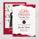 Search for red graduation invitations Picture