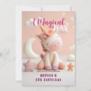 Search for dreaming birthday invitations Unicorn