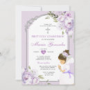 Search for purple and silver invitations For kids