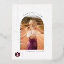 Search for keepsake graduation invitations Auburn tigers graduate design