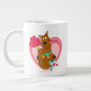Search for cute heart shape mugs Scooby doo