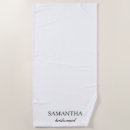 Search for bridesmaid beach towels Script
