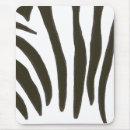 Search for zebra pattern mousepads Black