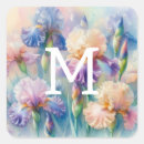 Search for purple iris flower stickers Botanical