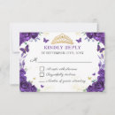 Search for quinceanera rsvp cards Butterflies