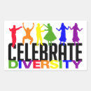 Search for celebrate diversity stickers Rainbow
