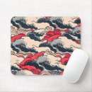 Search for japanese art mousepads Water