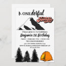 Search for adventure party invitations Camping