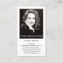 Search for model business cards Singer