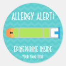 Search for medical allergy stickers Kids