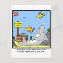 Search for shark cartoon postcards Great