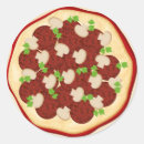 Search for pizza pie stickers Italian food