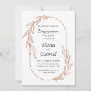 Search for stylish hens party invitations Foliage