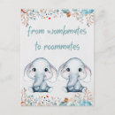 Search for mom of twins postcards Dad
