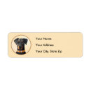 Search for doberman return address labels Pinscher