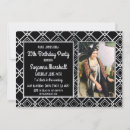 Search for 1920s 40th birthday invitations Roaring twenties